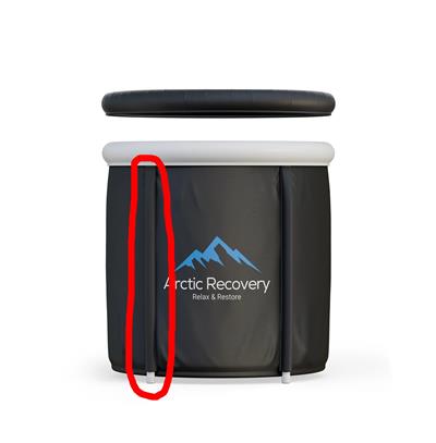 Arctic Recovery Isbad | Hvide Stænger Reservedel (1 stk)