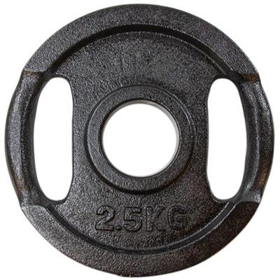 Vægtskive sort metal (50 mm) - 2,5 kg