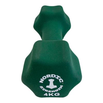 Håndvægt 4 kg grøn aerobic  Nordic Strength