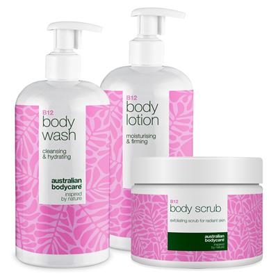 Black Week Vitamin B12 Hudplejesæt  -  Til tør og 