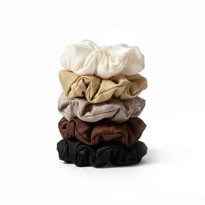 5-pak Soft Satin Scrunchies Me