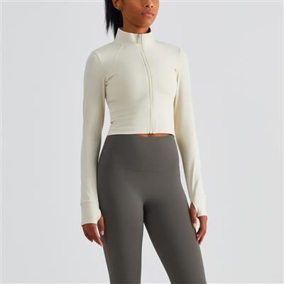 Nordic-wellness Zip Long Sleeve - Vanilla - S