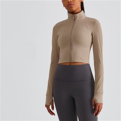 Nordic-wellness Zip Long Sleeve - Sandstone - L