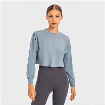 Nordic-wellness Move Long Sleeve - Dusty Blue - S