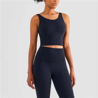 Nordic-wellness Active Longline Sports Bra - Black - S