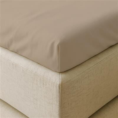 Kuvertlagen i bambus - Beige - 90 x 200 x 8 cm