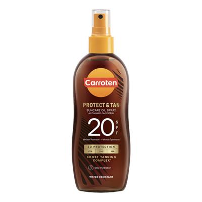 Carroten Protect & Tan Body Oil SPF 20 - 150 ml