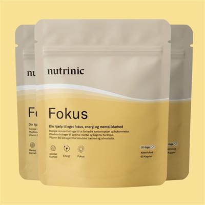 Fokus | 3-pak (engangskøb)